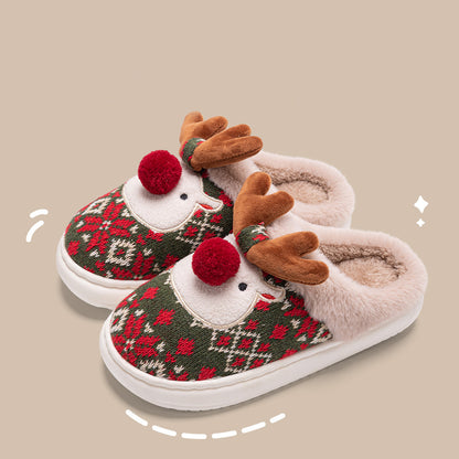 Cozy Elk Slippers